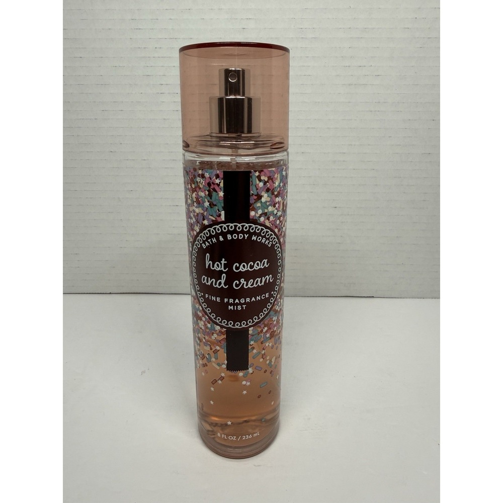 New Bath & Body Works Hot Cocoa and Cream Fine Fragrance Mist Cocoa Cream Scent